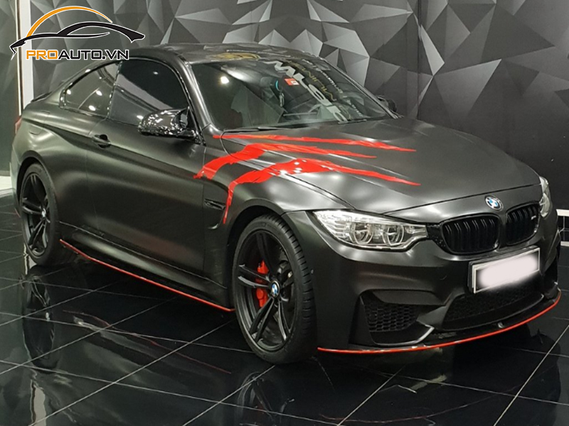Dán wrap đổi màu BMW Series 4