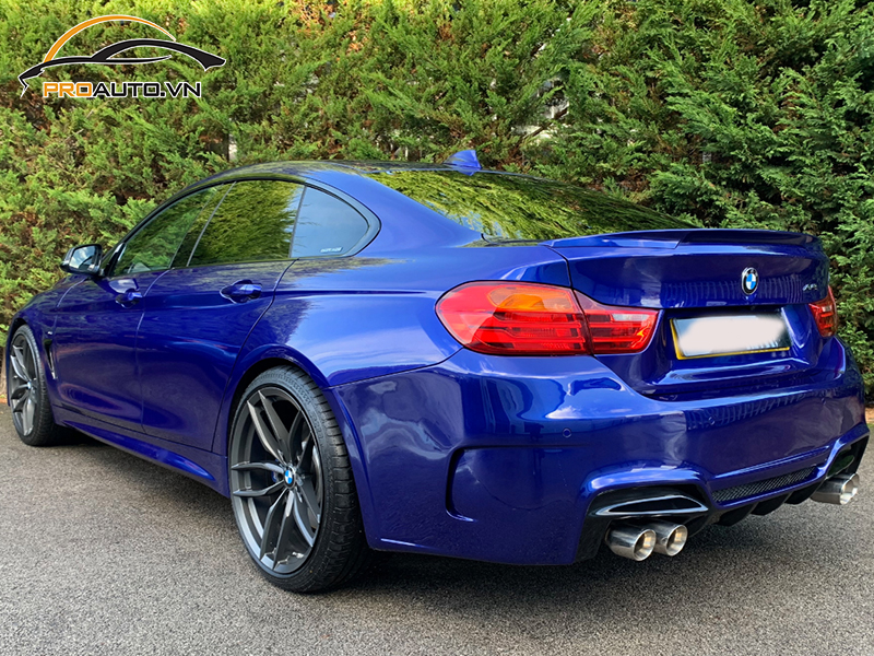 Dán wrap đổi màu BMW Series 4