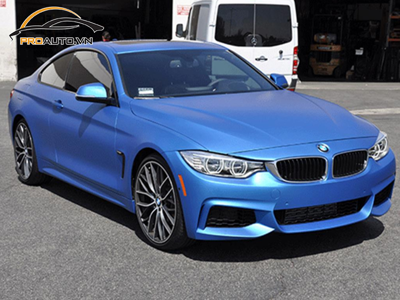 Dán wrap đổi màu BMW Series 4
