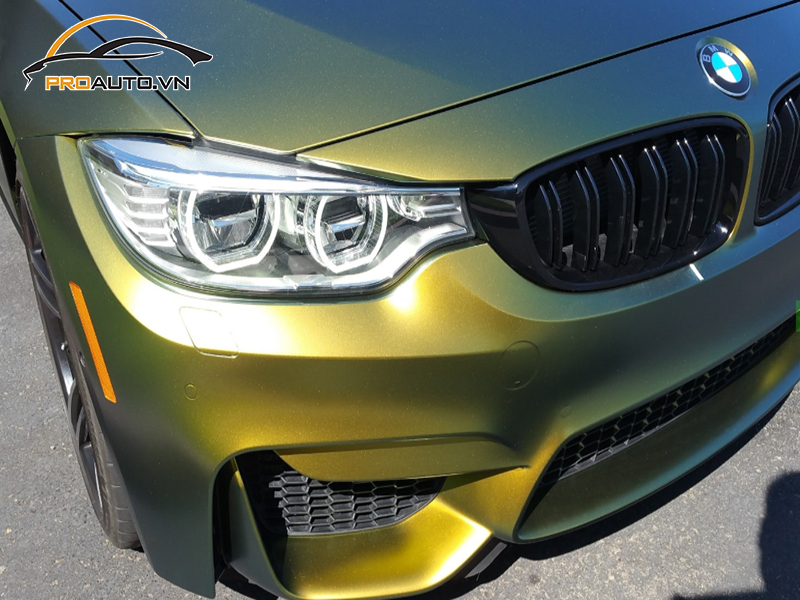 Bảng giá dán wrap đổi màu xe BMW Series 4