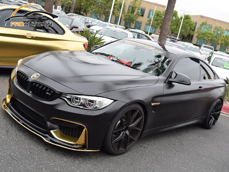 Wrap đổi màu xe BMW Series 4