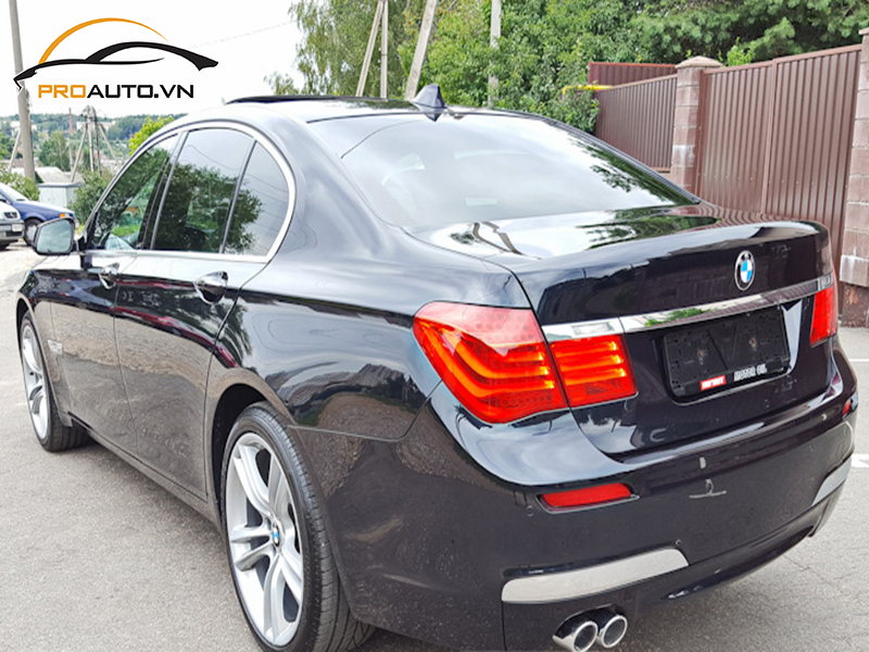 Dán wrap đổi màu BMW Series 7