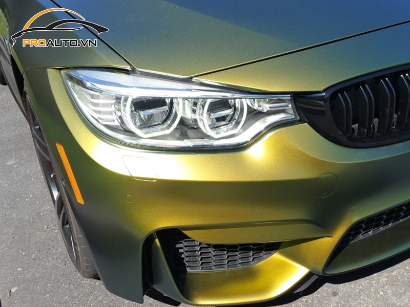Dán wrap đổi màu BMW Series 7