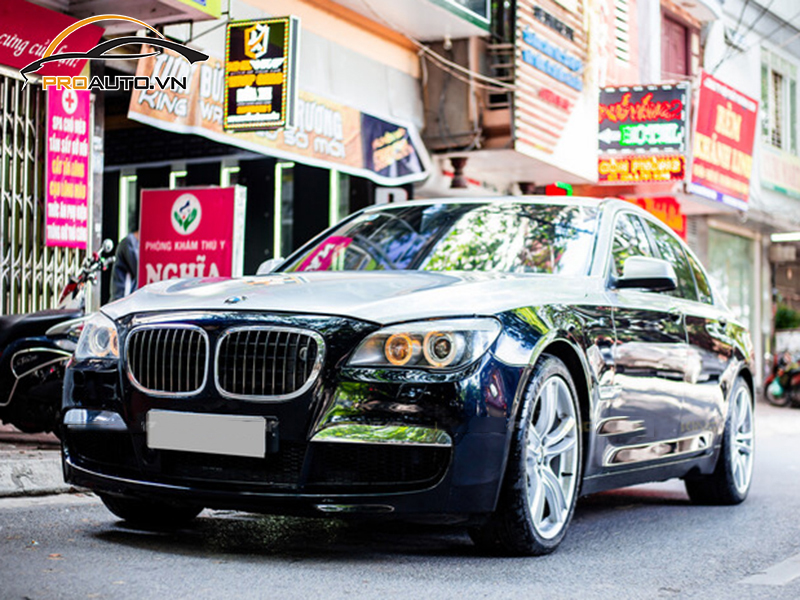 Dán wrap đổi màu BMW Series 7
