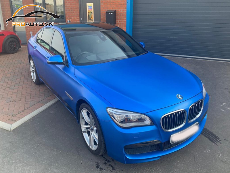 Bảng giá dán wrap đổi màu xe BMW Series 7