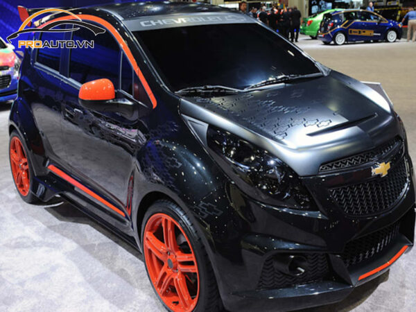Wrap Đổi Màu Xe Chevrolet Spark