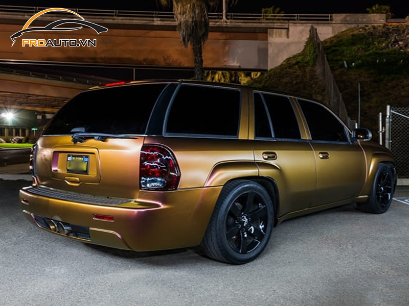 Dán wrap đổi màu Chevrolet Trailblazer