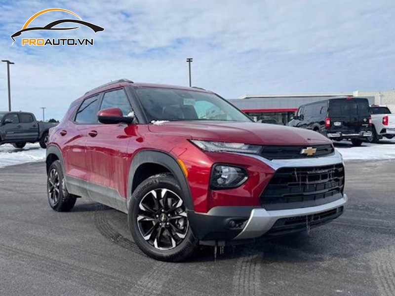 Dán wrap đổi màu xe Chevrolet Trailblazer