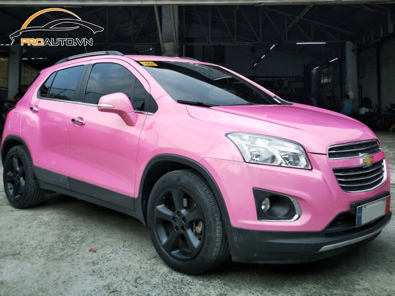 Dán wrap đổi màu Chevrolet Trax