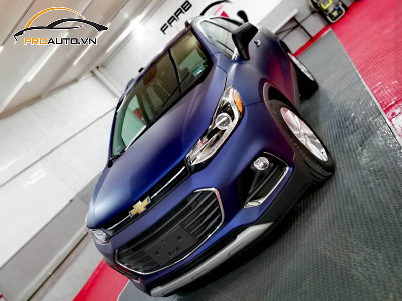 Bảng giá dán wrap đổi màu xe Chevrolet Trax