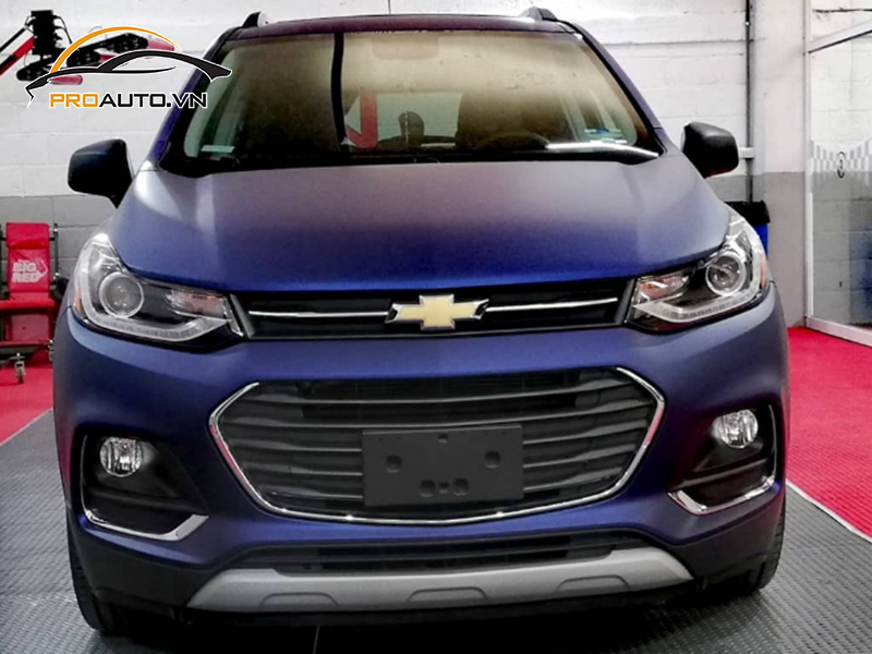 Dán wrap đổi màu xe Chevrolet Trax