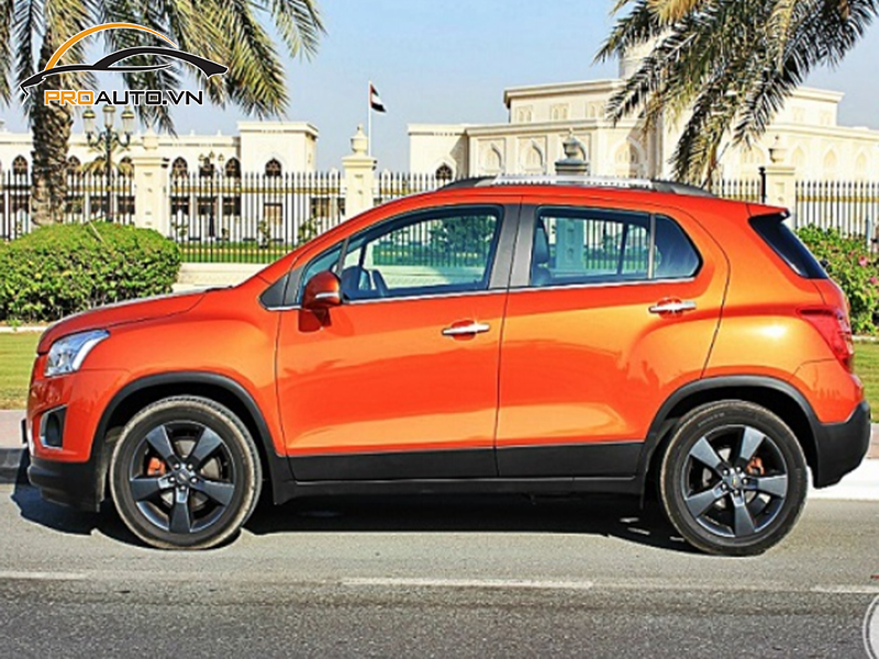 Wrap đổi màu xe Chevrolet Trax
