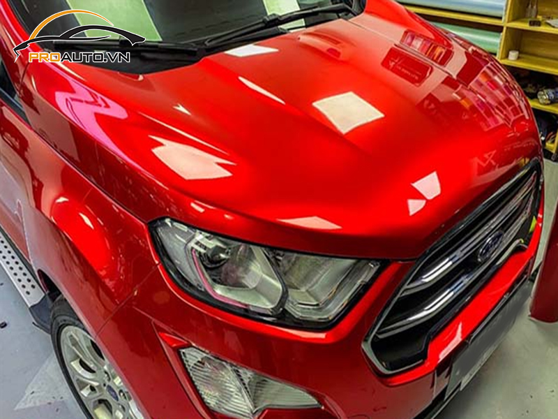 Dán wrap đổi màu xe Ford Ecosport