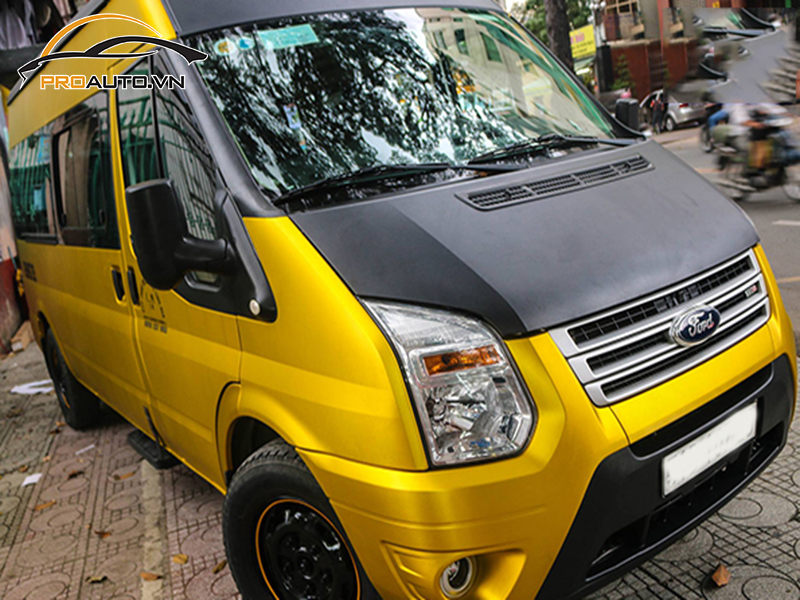 Dán wrap đổi màu xe Ford Transit