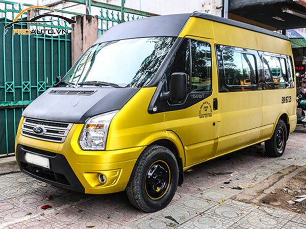 Wrap Đổi Màu Xe Ford Transit
