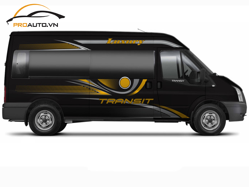 Dán wrap đổi màu xe Ford Transit
