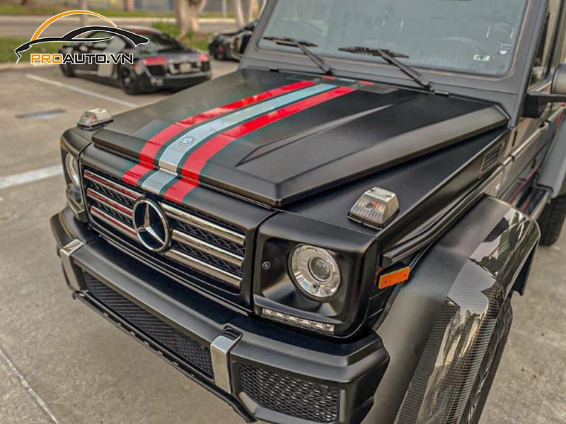 Wrap đổi màu xe Mercedes G-Class