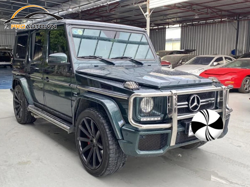Dán wrap đổi màu Mercedes G-Class