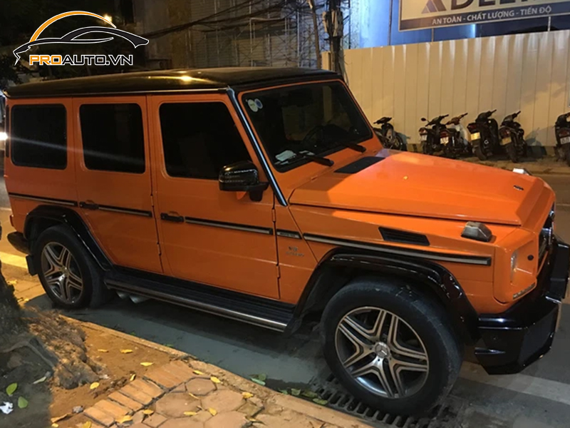 Dán wrap đổi màu Mercedes G-Class