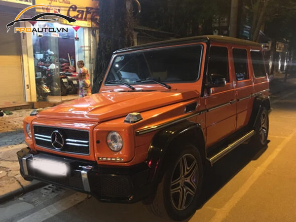 Wrap Đổi Màu Xe Mercedes G-Class