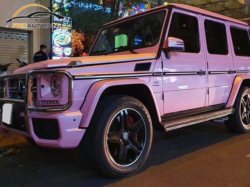 Dán wrap đổi màu Mercedes G-Class