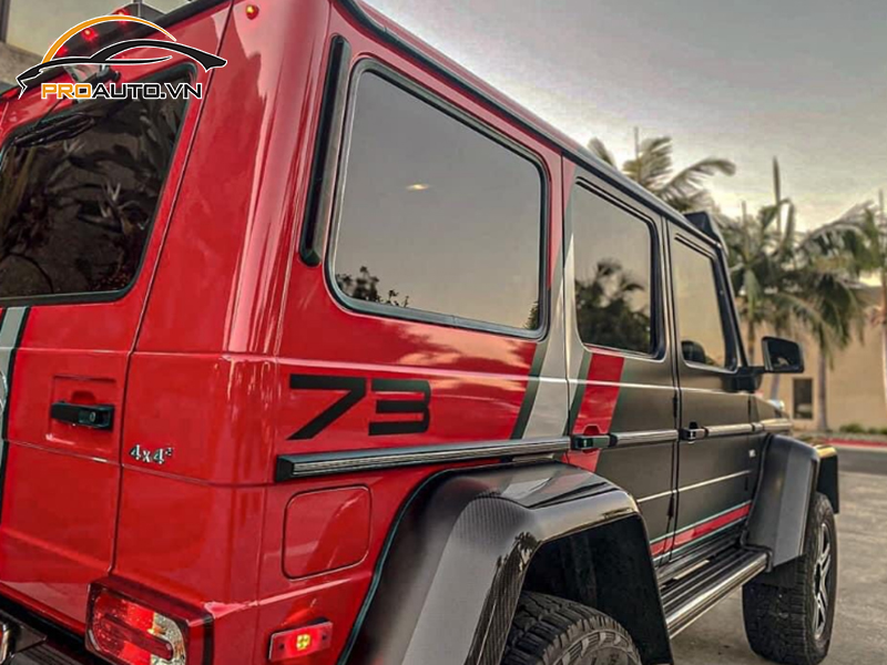 Bảng giá dán wrap đổi màu xe Mercedes G-Class