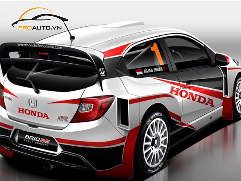 Dán wrap đổi màu xe Honda Brio