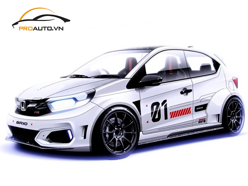 Dán wrap đổi màu xe Honda Brio