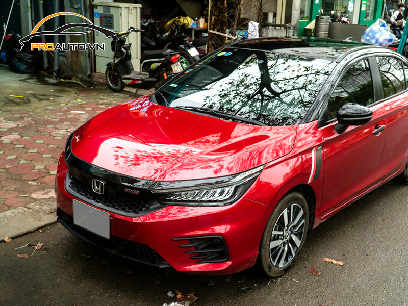 Dán wrap đổi màu xe Honda City