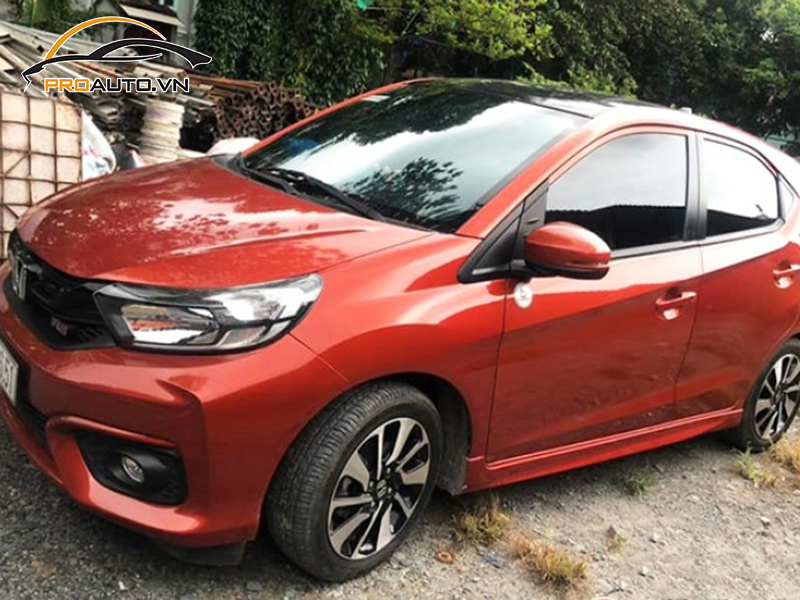 Dán wrap đổi màu xe Honda Jazz