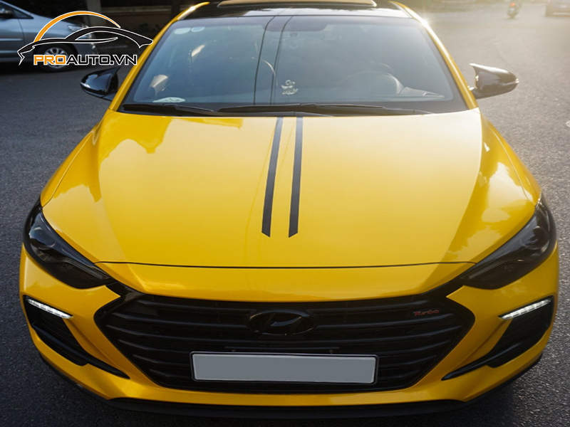 Wrap đổi màu xe Hyundai Elantra