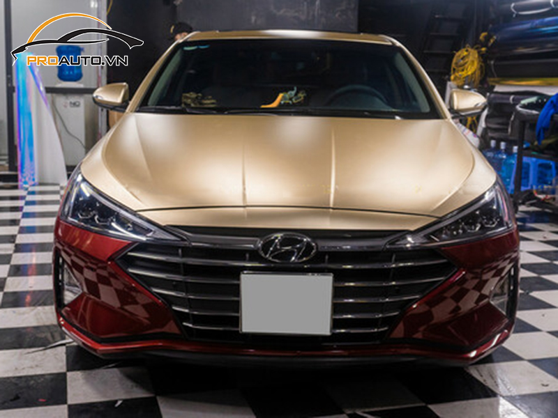 Bảng giá dán wrap đổi màu xe Hyundai Elantra