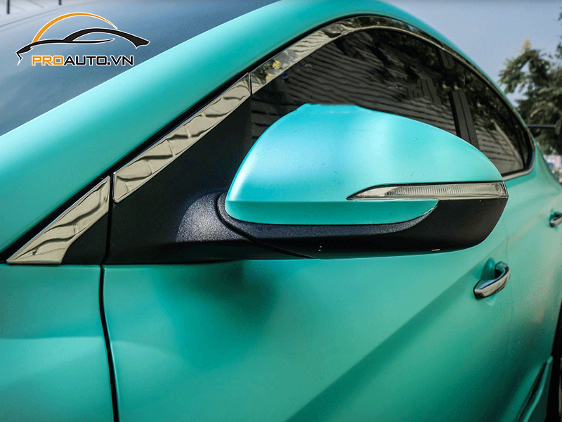 Dán wrap đổi màu xe Hyundai Elantra