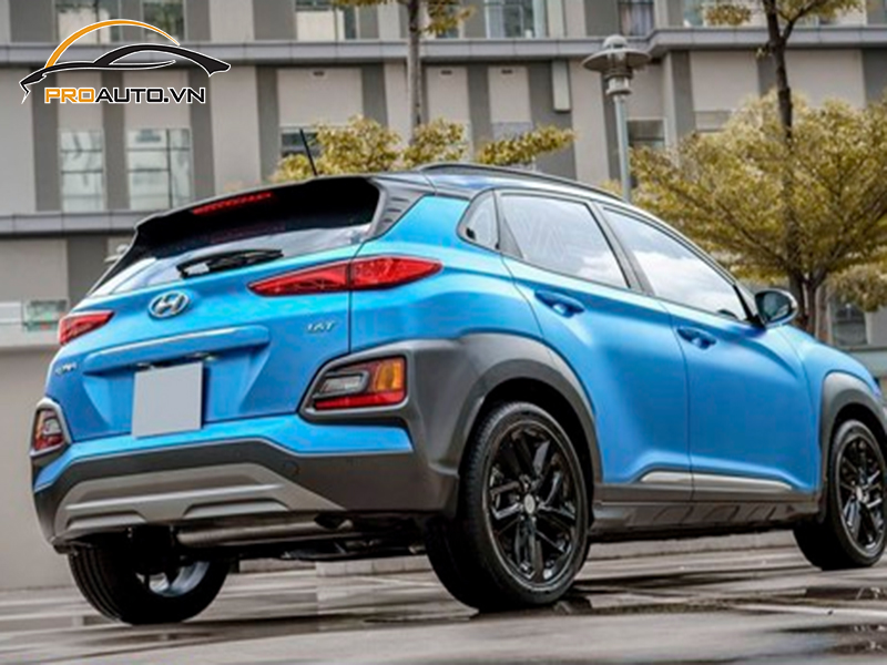 Dán wrap đổi màu Hyundai Kona