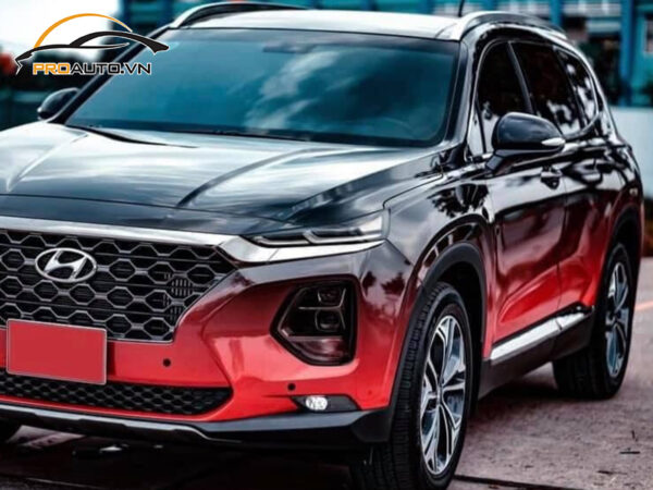 Wrap Đổi Màu Xe Hyundai SantaFe