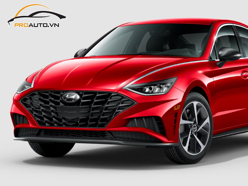Dán wrap đổi màu xe Hyundai Sonata