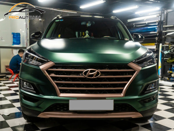 Wrap Đổi Màu Xe Hyundai Tucson