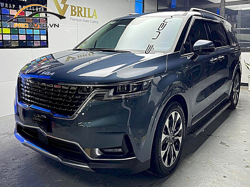 Dán wrap đổi màu Kia Carnival