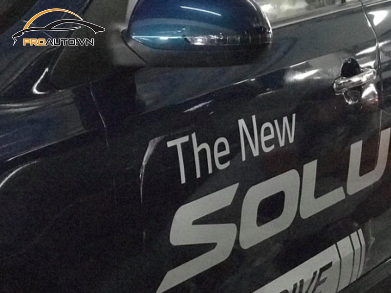 Dán wrap đổi màu Kia Soluto