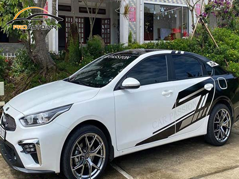 Dán wrap đổi màu Kia Soluto