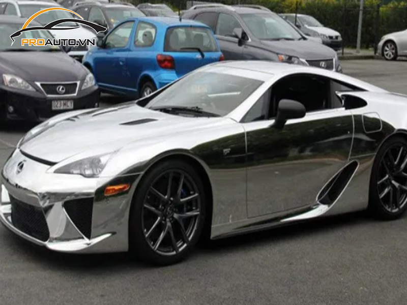 Dán wrap đổi màu Lexus LFA