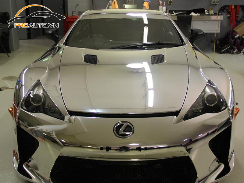 Dán wrap đổi màu xe Lexus LFA