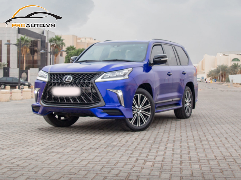 Dán wrap đổi màu Lexus LX