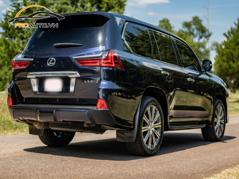 Dán wrap đổi màu xe Lexus LX