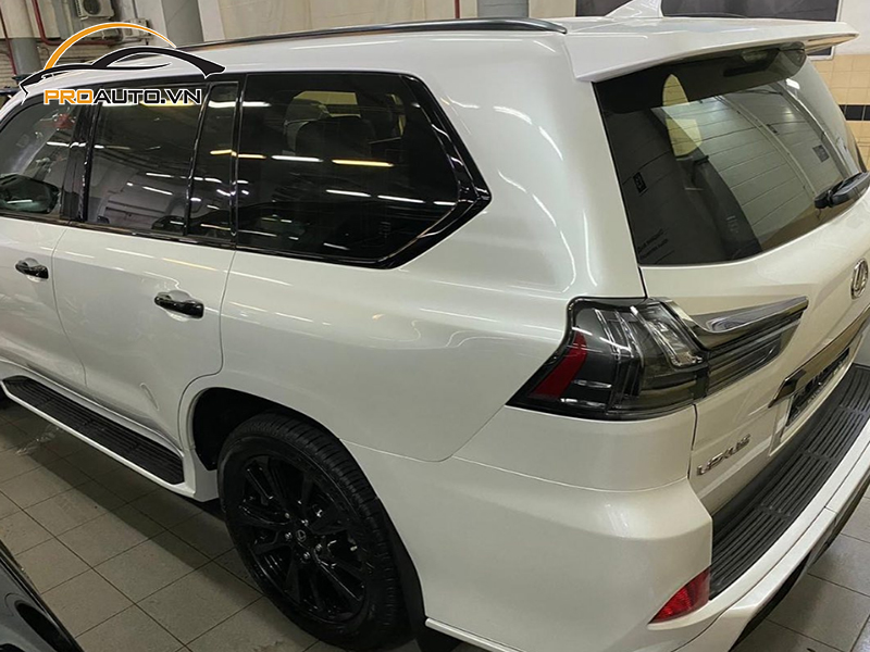 Dán wrap đổi màu cho xe Lexus LX