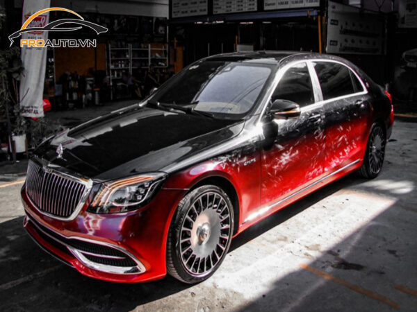 Wrap Đổi Màu Xe Mercedes Maybach