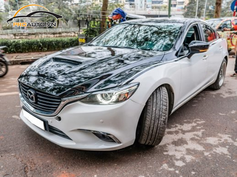 Dán wrap đổi màu Mazda 6