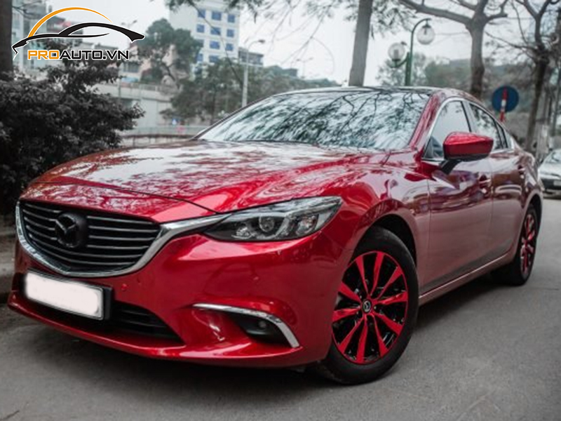 Dán wrap đổi màu Mazda 6