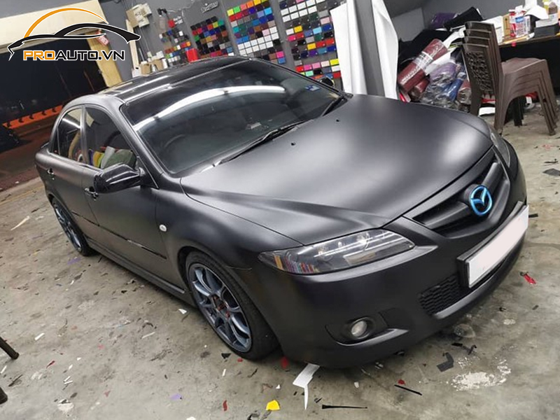 Bảng giá dán wrap đổi màu xe Mazda 6