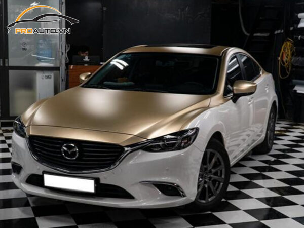 Wrap Đổi Màu Xe Mazda 6